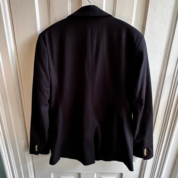 Banana Republic Flannel Icon Blazer Black - Picture 7 of 9